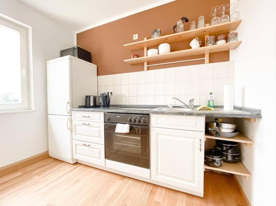Schoene Ferienwohnung Mit Blick Ueber Stadtwald Lipsko Exteriér fotografie