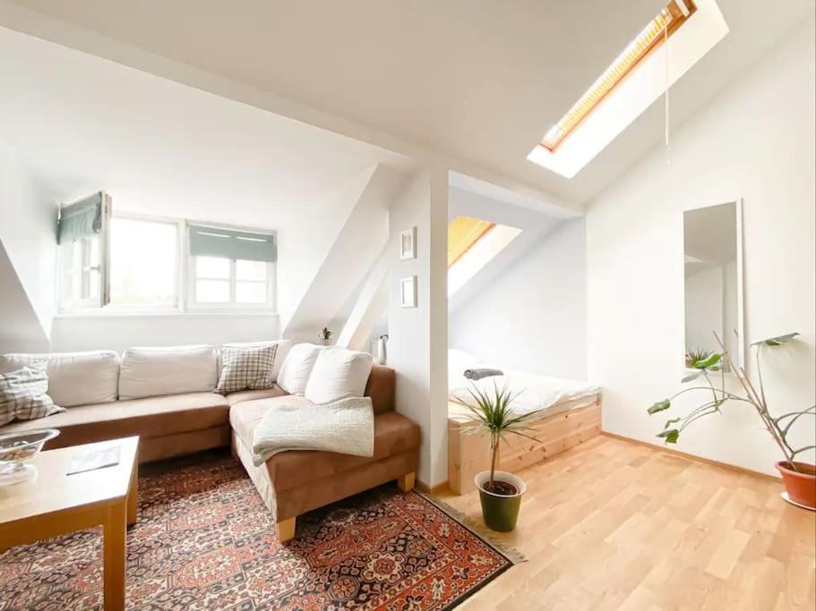 Schoene Ferienwohnung Mit Blick Ueber Stadtwald Lipsko Exteriér fotografie